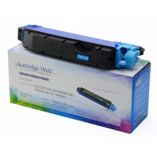 KYOCERA TK5140C Compatible Cartridge WEB Cyan Toner