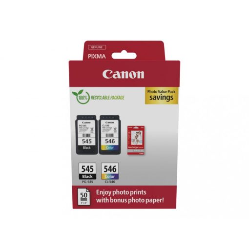 Canon PG-545 + CL-546 Tintapatron Multipack 1x8 ml +1x8 ml