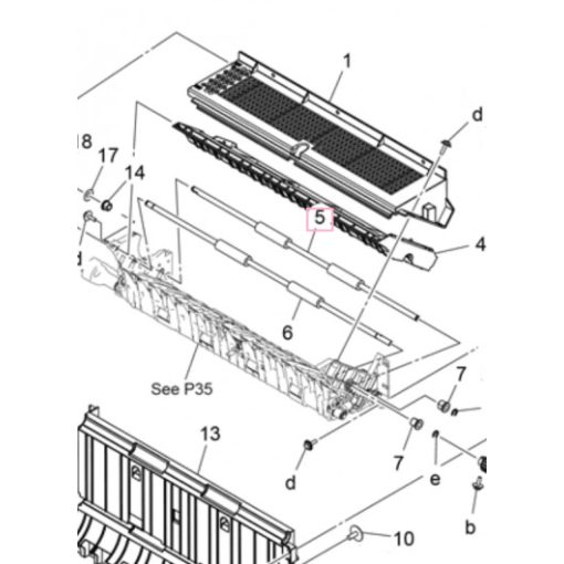 Min A161814601 Roller C C224/C364