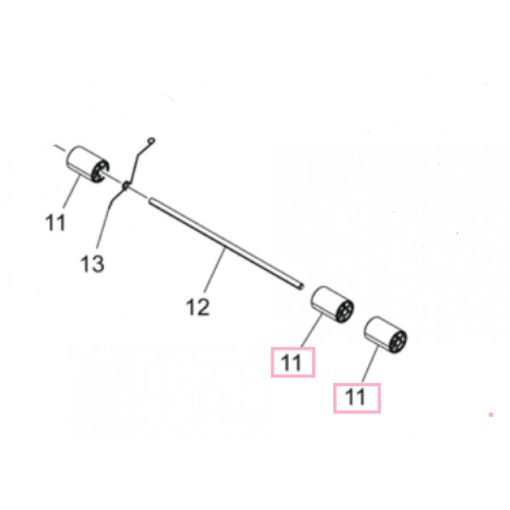 Min A3CFPP4T01 Roller C554