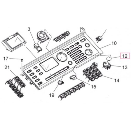 Min A3PEPP0V00 Print start key B195/B215