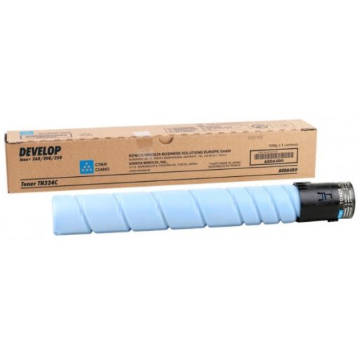 Develop ineo+258/308 C TN324C Eredeti Cyan Toner