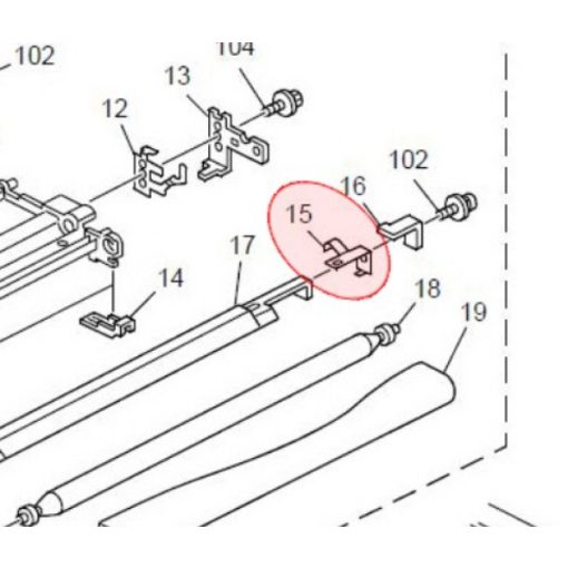 RI B234 3967 Bias Electrode MP1350