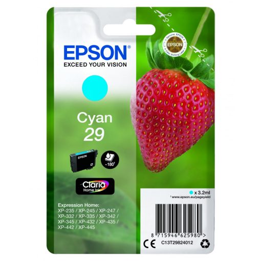 Epson T2982 Eredeti Cyan Tintapatron