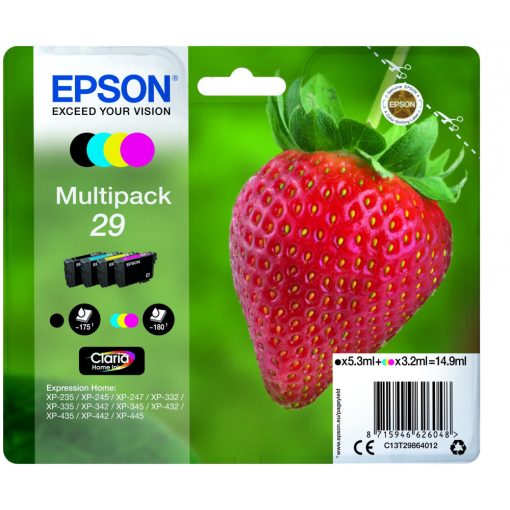 Epson T2986 Genuin Multipack Ink Cartridge