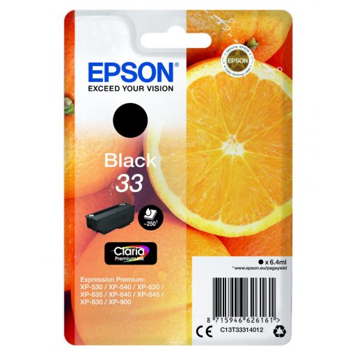 Epson T3331 Genuin Black Ink Cartridge