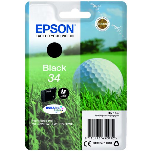 Epson T3461 Genuin Black Ink Cartridge