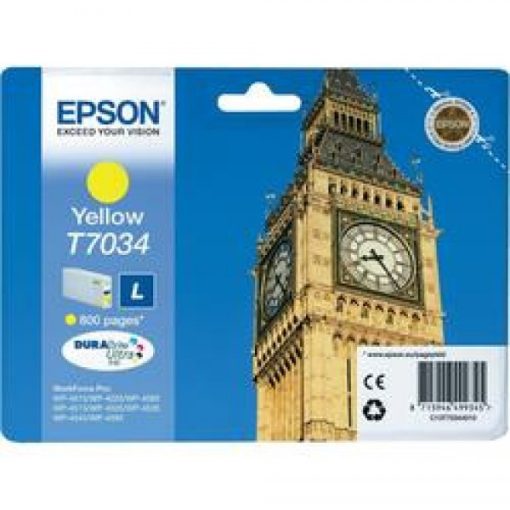 Epson T7034 Eredeti Yellow Tintapatron