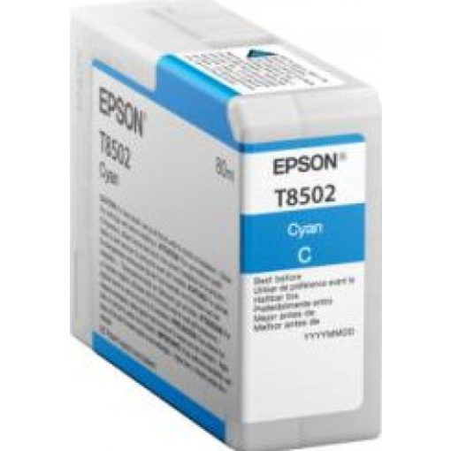 Epson T8502 Genuin Cyan Ink Cartridge