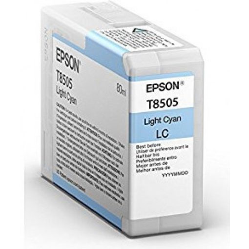 Epson T8505 Genuin Világos Cyan Ink Cartridge