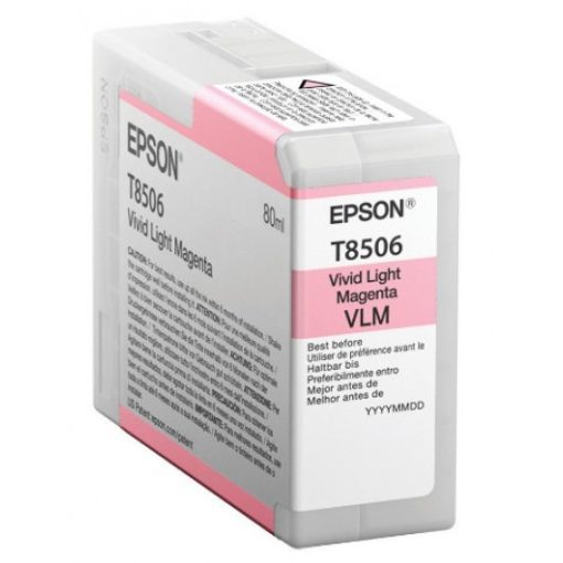 Epson T8506 Genuin Világos Magenta Ink Cartridge