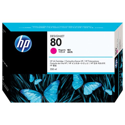 HP C4847A HP80 Eredeti Magenta Plotter Tintapatron