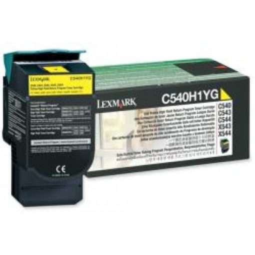 Lexmark C54x/X54x Eredeti Sárga Toner