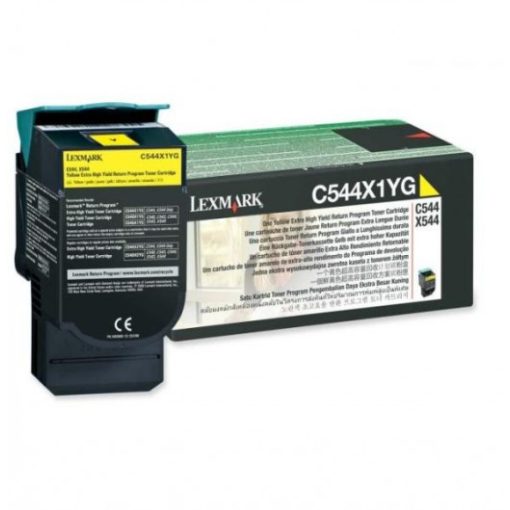 Lexmark C544/X544 Eredeti Sárga Toner