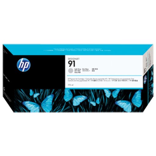 HP C9466A HP91 Eredeti Világos Szürke Plotter Tintapatron