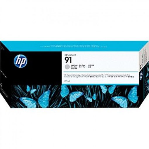 HP C9482A HP91 Eredeti Világos Szürke Plotter Tintapatron