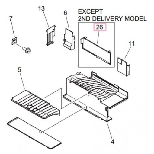 CA FC9-1006 Panel inner right IR2520