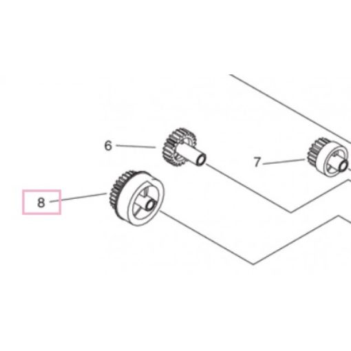 CA FU7-0031 Gear 27/25T