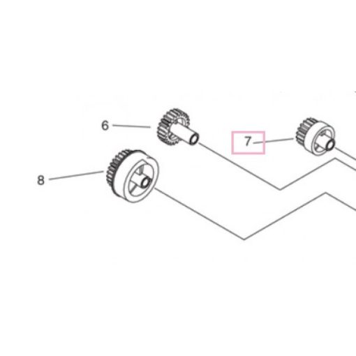 CA FU7-0040 Gear 18/41T