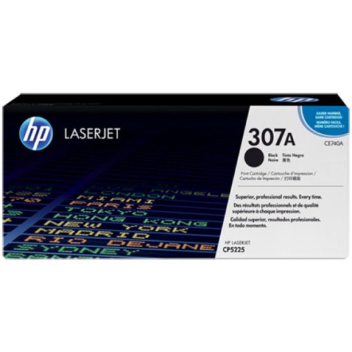 HP CE740A Eredeti Fekete Toner Hp 307A