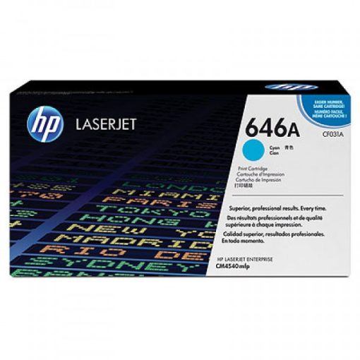 HP CF031A Eredeti Kék Toner Hp 646A