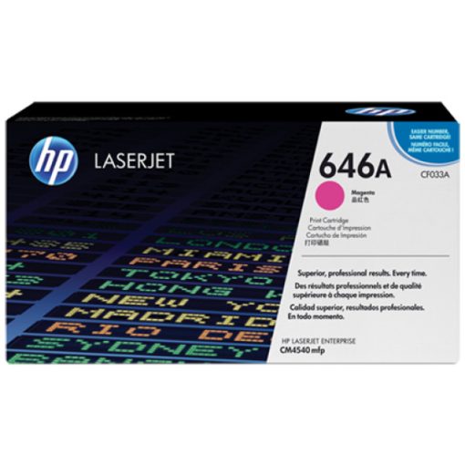 HP CF033A Eredeti Magenta Toner Hp 646A