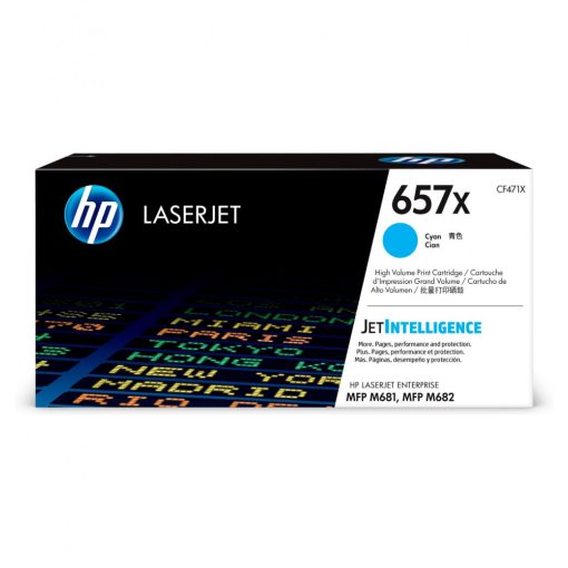 HP CF471X Eredeti Kék Toner Hp 657X