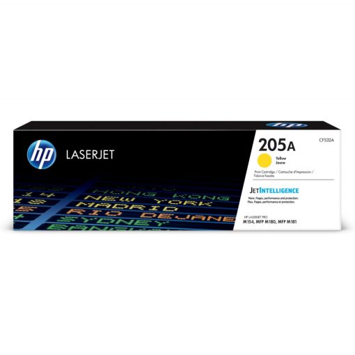 HP CF532A Eredeti Sárga Toner Hp 205A