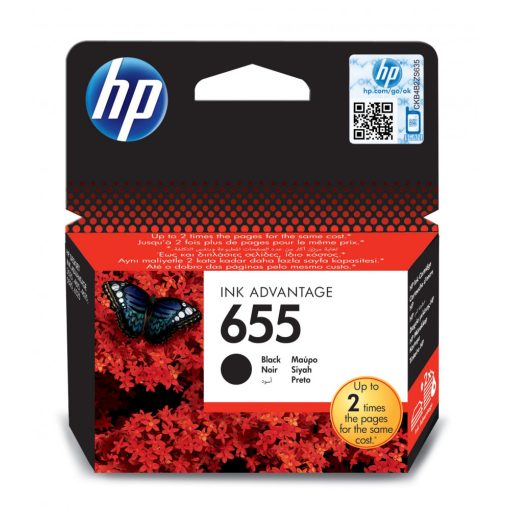 HP CZ109AE No.655 Eredeti Fekete Tintapatron