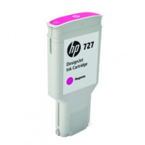 HP F9J77A HP727 Eredeti Magenta Plotter Tintapatron