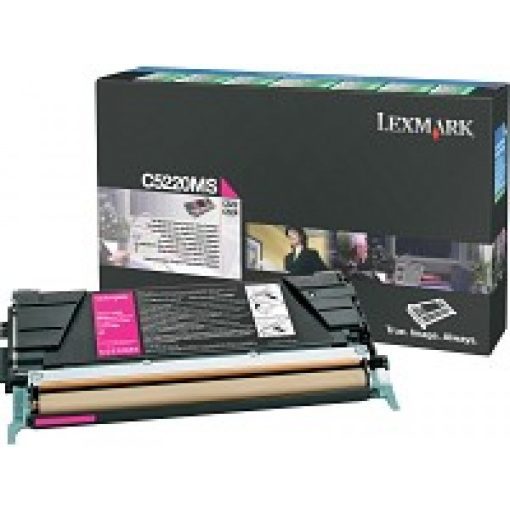 Lexmark C52x/53x Eredeti Magenta Toner