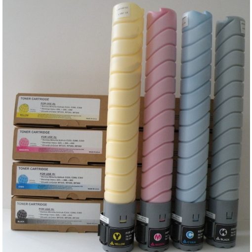 MINOLTA C220 /D/ TN216K/TN319K Utángyártott Fekete Toner