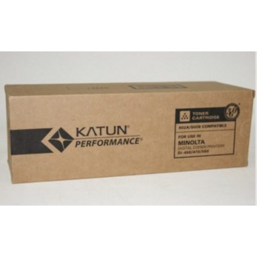 MINOLTA Di450 502B Utángyártott Katun Fekete Toner