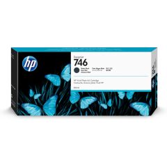 HP P2V83A HP746 Genuin Matt Black Plotter Ink Cartridge