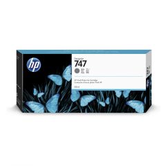 HP P2V86A HP747 Eredeti Szürke Plotter Tintapatron