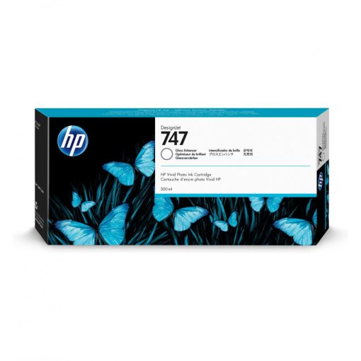 HP P2V87A Gloss Enhancer HP747 Eredeti Plotter Tintapatron