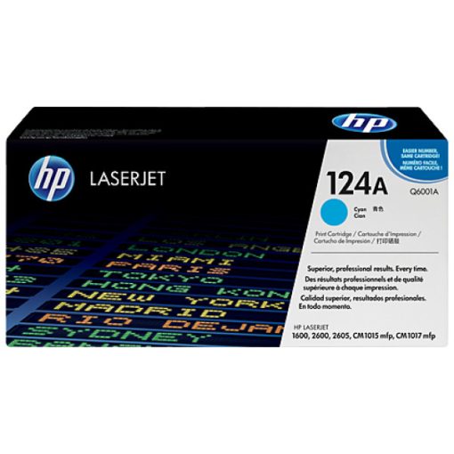 HP Q6001A Genuin Kék Toner Hp 124A