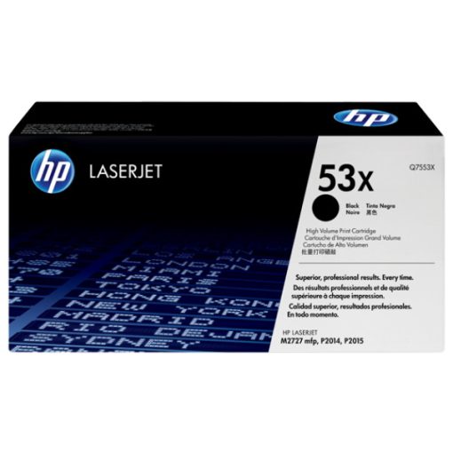 HP Q7553X Eredeti Fekete Toner Hp 53X