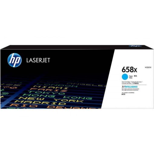 HP W2001X Eredeti Kék Toner Hp 658X