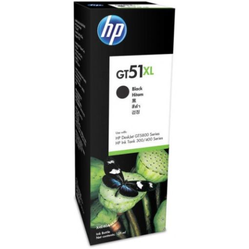 HP X4E40AE No.GT51XL Genuin Black Ink Cartridge