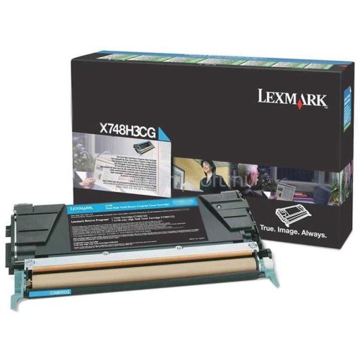 Lexmark X746/748 Genuin Cyan Toner